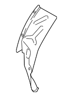 41205A52CD5 - Body: Outer Wheelhouse for BMW Image