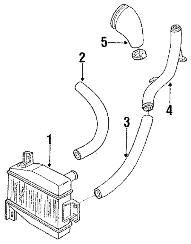 FO2Z6K775B - Cooling System: Inter-cooler for Ford: Probe Image