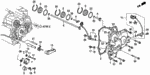 22713PX4000 - Transmission - Automatic: GUIDE A, FEED PIPE for Acura Image