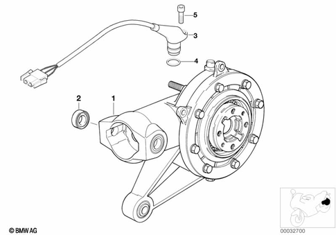 Rear Angular Gearbox for 2000 BMW-Motorrad R 1150 GS #0