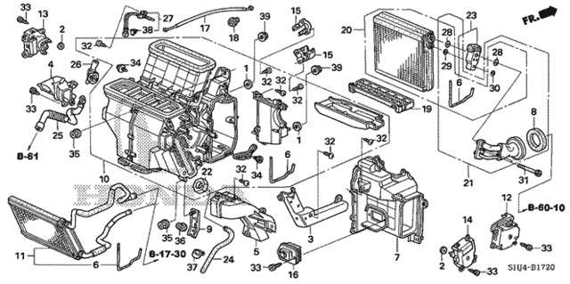 Heater Unit for 2007 Honda Odyssey #0