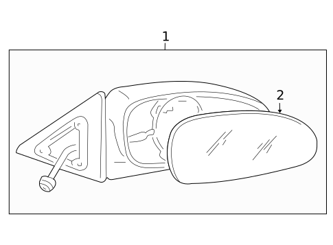 Outside Mirrors for 2007 Kia Amanti #0