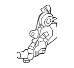 7130478020 - Body: Lower Hinge for Lexus: NX250, NX350, NX350h, NX450h+ Image