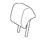 7194078230D2 - Body: Headrest, Outer for Lexus: NX250, NX350, NX350h, NX450h+ Image