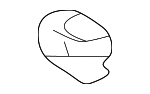 MR722332 - Body: Sun-visor Holder for Mitsubishi Image
