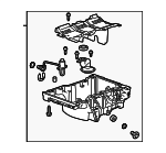12716570 - : Oil Pan for Cadillac: ATS, CT4, CTS Image