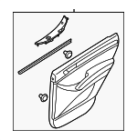 833023J1006T - : 2007 2008 Hyundai Veracruz - Door Trim Panel for Hyundai: Veracruz Image