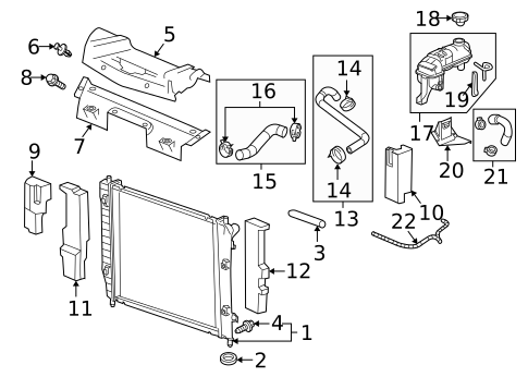 Hardware, Fasteners & Fittings for 2005 Chevrolet SSR #0