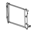 21559 - Cooling System: ACDelcoâ„¢ Radiator Assembly for GM Image