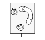 15286395 - Cooling System: By-Pass Hose for GM Image