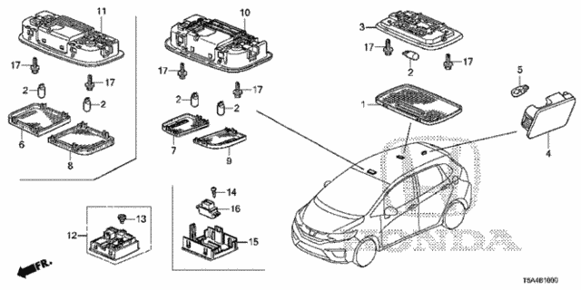 Interior Light for 2016 Honda Fit #0
