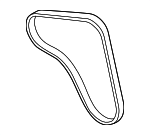 FS1218381A - Cooling System: Power Steering Belt for Mazda: 626, MX-6, Protege, Protege5 Image