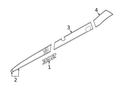 Stripe Tape for 2018 Dodge Challenger #2