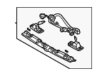92409N9620 - Electrical: License Plate Light Assembly for Hyundai Image
