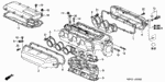 17101PGEA00 - Engine: FUNNEL, IN. MANIFOLD for Honda Image