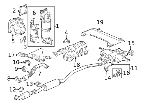 Catalytic Converter for 2025 Honda Civic #0