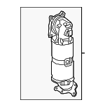 1818066VA00 - Exhaust: Converter for Honda Image