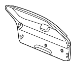 5JR56ZJ3AL - : Lift Gate Trim for Jeep: Grand Cherokee Image