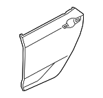 67111T20A00ZZ - Body: Door Outer Panel for Honda Image