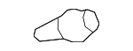 91561T5A003 - Body: Lower Seal Clip for Honda Image