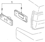 8175017010 - Electrical: Signal Lamp Assembly for Toyota: Cressida, MR2 Image
