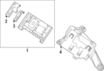 86823274 - : Mount Bracket for Cadillac: ESCALADE IQ Image