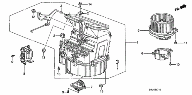 Heater Blower for 2007 Honda Pilot #0
