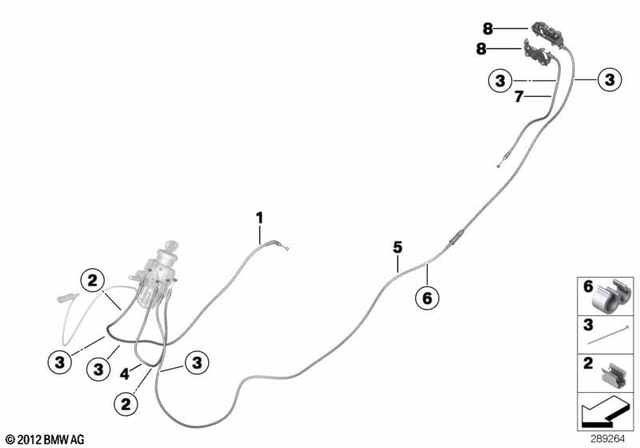61131367599 - Body Equipment: Cable Tie - L=200Mm/B=3.6mm for BMW-Motorrad Image