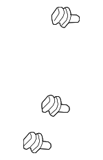 74895S5A000 - : 2001-2017 Honda - Bolt Special (5MM) for Honda: Accord, Civic, Element, Odyssey, Pilot Image