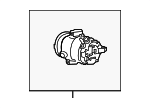 19418184 - HVAC: Compressor for Chevrolet: Malibu | Pontiac: G6 | Saturn: Aura Image