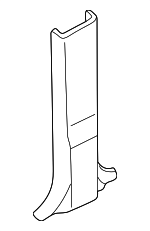 MR532888 - Body: Center Pillar Trim for Mitsubishi Image