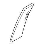 MR763652 - Body: Center Pillar Trim for Mitsubishi Image