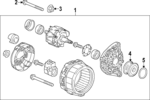 311005PAA02 - Unclassified: Alternator for Acura Image