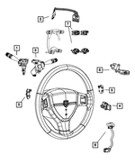 5183950AF - Electrical: Multifunction Switch for Mopar Image