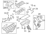 7119963151 - Engine: Drain Plug Gasket for BMW Image
