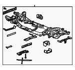 15294289 - Body: Frame Assembly for Chevrolet: SSR Image