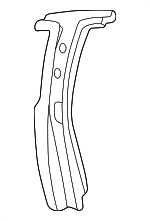 F4ZZ6324301A - Body: Lock Pillar for Ford: Mustang Image