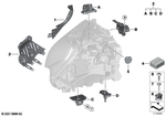 63115A03DE1 - Lighting: Gasket, Headlight, Left for BMW Image
