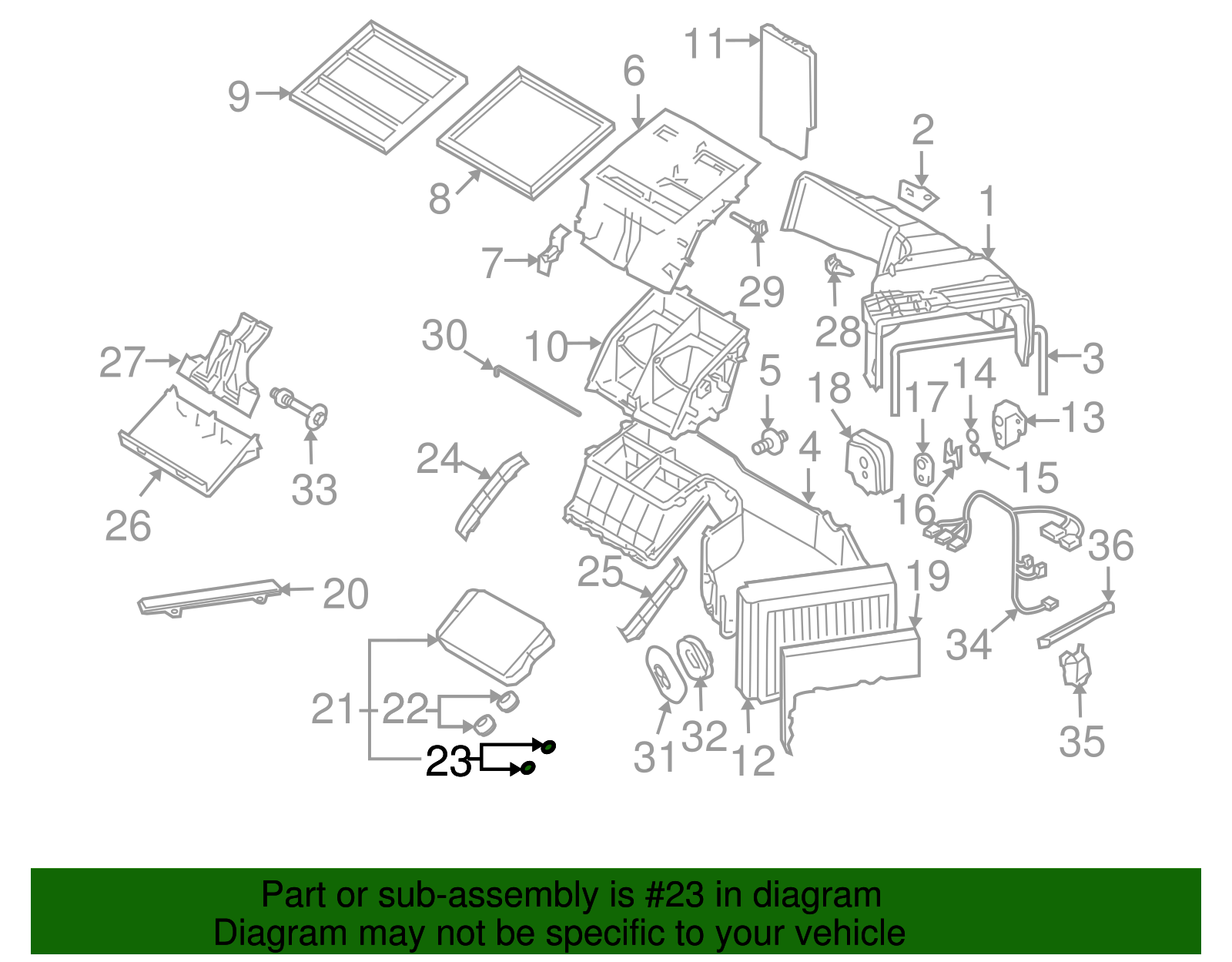 Heater Core Seal - Porsche (N-909-732-01)