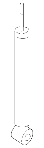 1K0513029FA - Suspension: Shock Absorber for Volkswagen: GTI, Rabbit Image