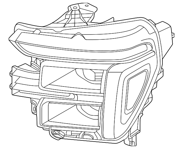 Ford Dealership 2024-2025 Ford F-150 Headlamp Assembly RL3Z-13008