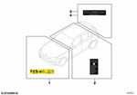 71246773138 - Equipment Parts: Label, Oil Container-Power Steering Pump for BMW Image