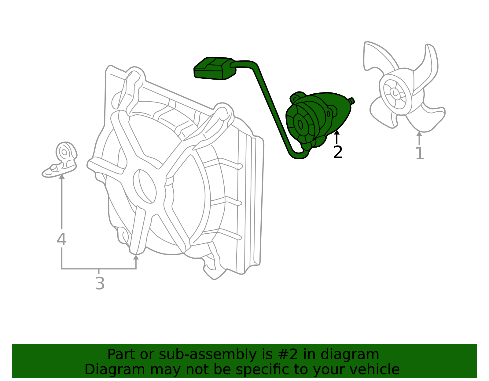 19030-PAA-A02 - Motor Cooling Fan (Valeo) - 1998-2002 Honda Accord ...