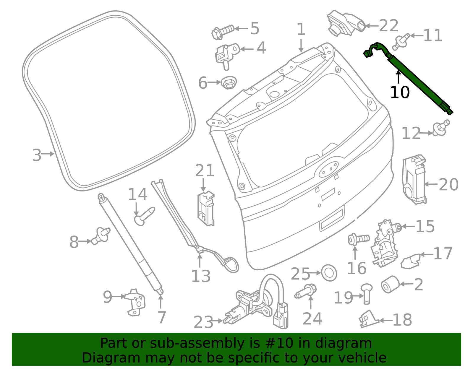 Yassdwbn 2x Glove Box Check Strap Reatiner Pin GB5Z 5806056 A For Ford Explorer 2013 2018