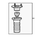 4868024150 - Suspension: Strut Mount for Lexus: RC F Image