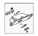 25788431 - : Glove Box Assembly for Saturn: Ion Image