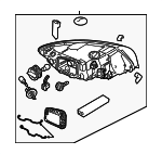 2005-2011 Volvo Headlamp Assembly