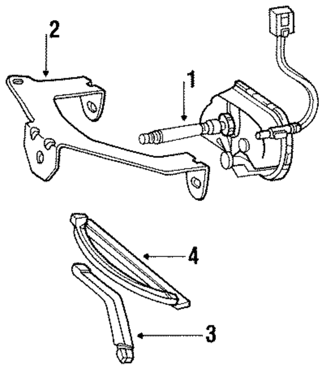 1268209042 - Electrical: Wiper Motor for Mercedes-Benz Image