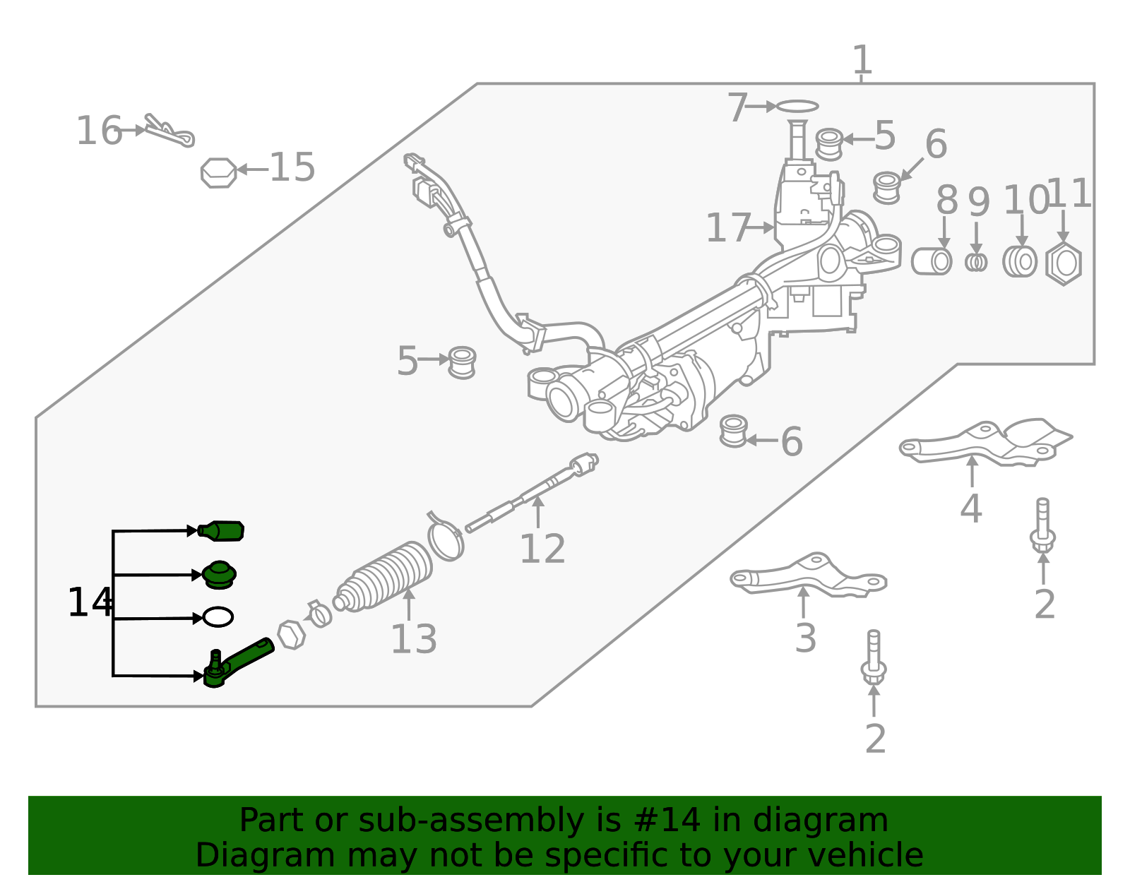 Outer Tie Rod 34161SA001 | OEM Parts Online