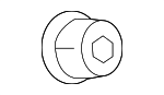9008017234 - Steering: Steering Wheel Nut for Toyota Image